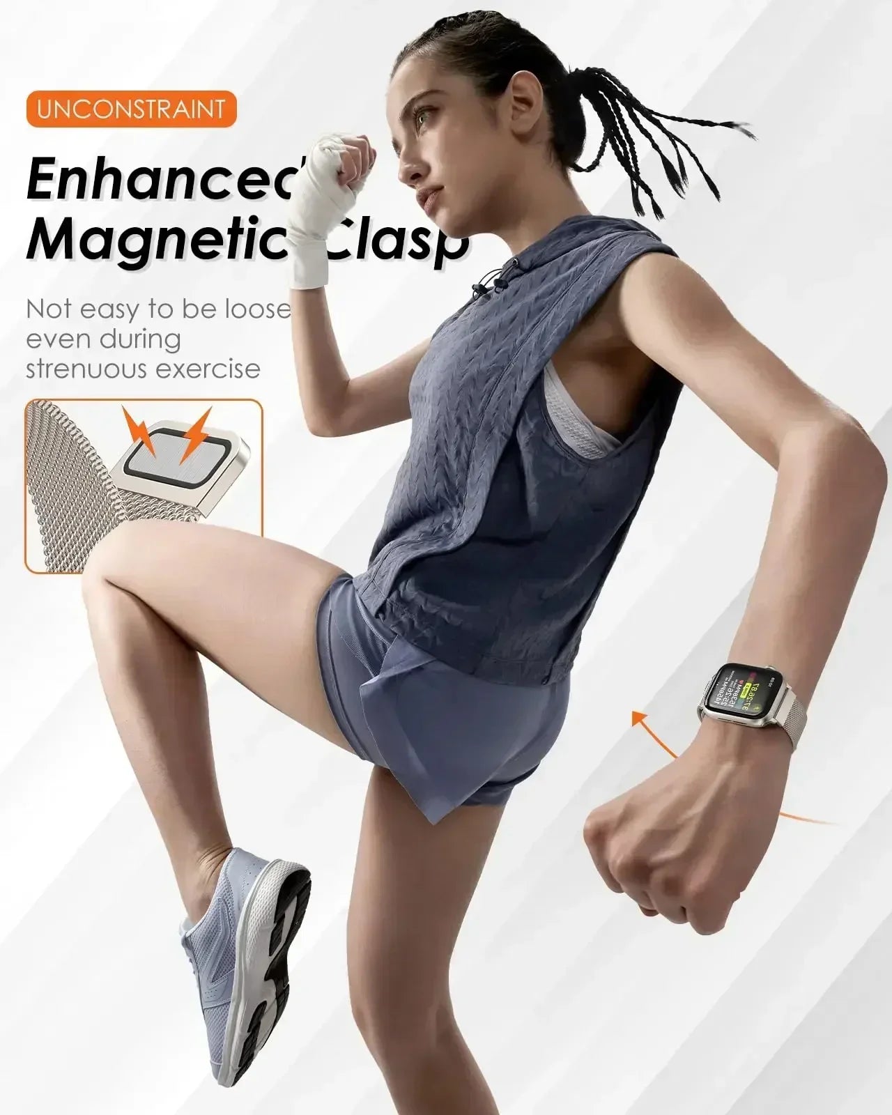 Milanese Magnetic Strap for Apple Watch