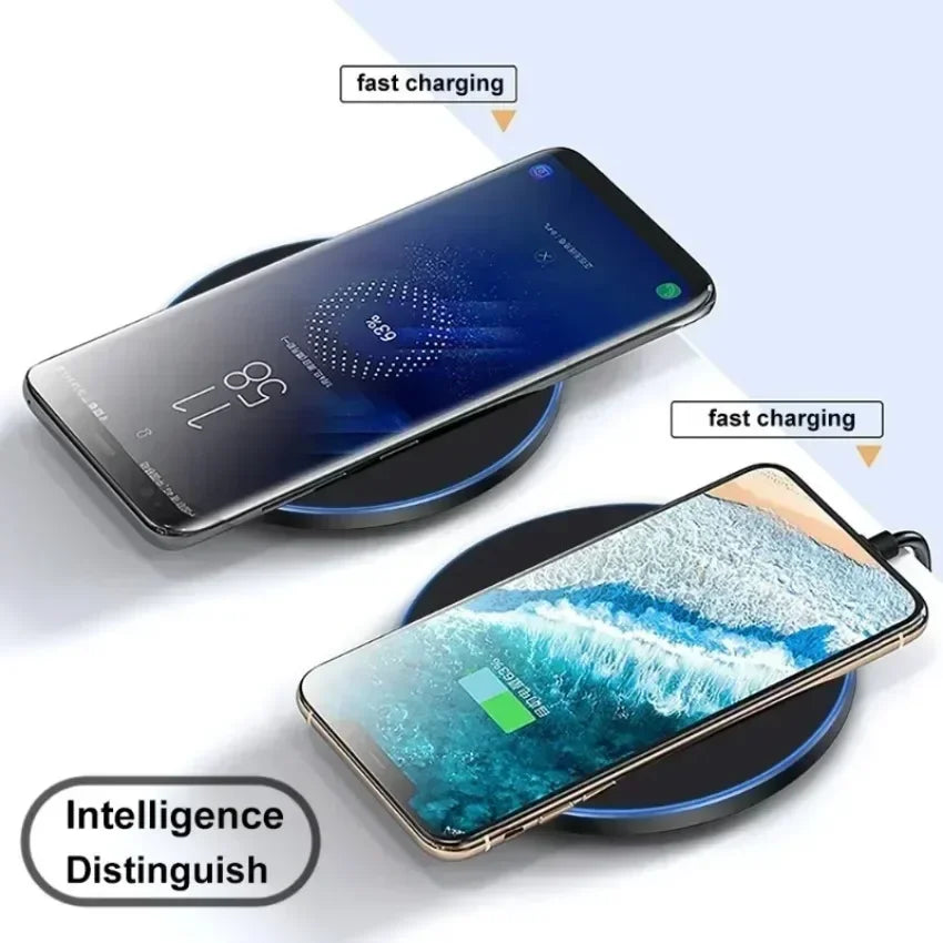 Fast Wireless Charging Pad for iPhone & Samsung