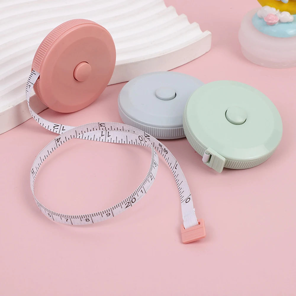 Retractable Soft Tape Measure 150cm – Portable Body & Sewing Measuring Tape