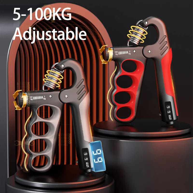 Adjustable Hand Grip Strength Trainer (5–100kg)