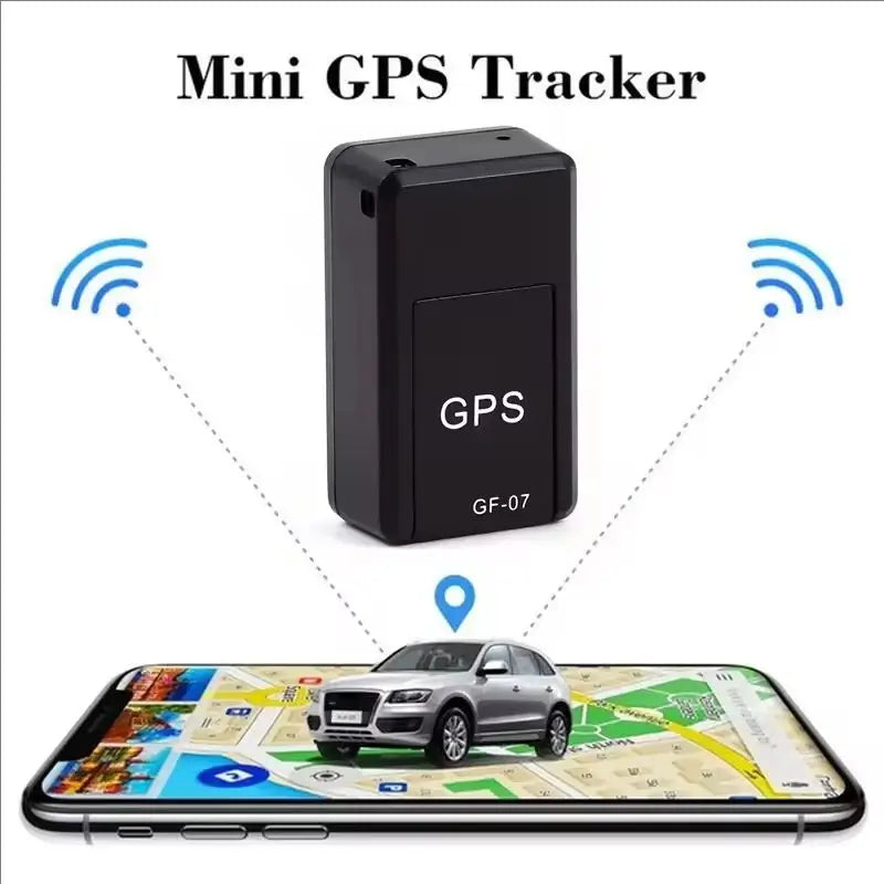 GF07 Mini GPS Tracker for Car, Pets & Kids (Magnetic Vehicle Locator)