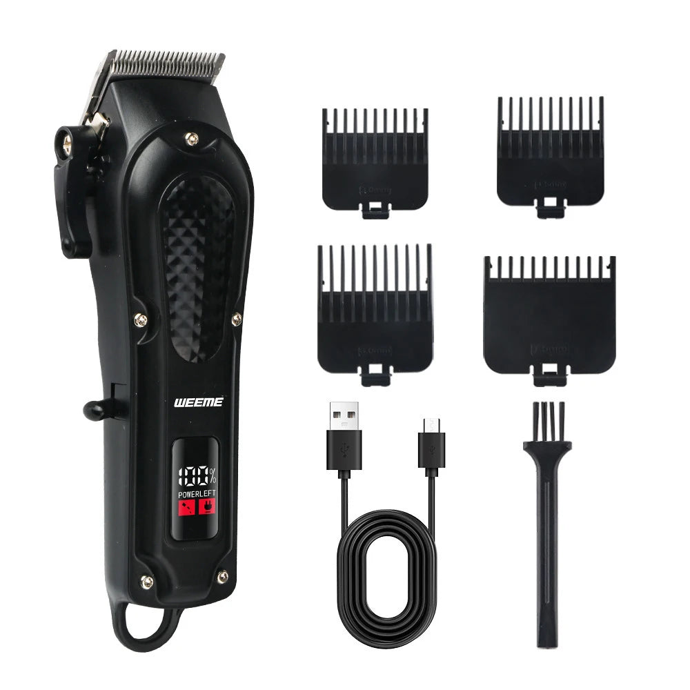 T9 Vintage Hair Clipper & Beard Trimmer Kit (Rechargeable Grooming Set)