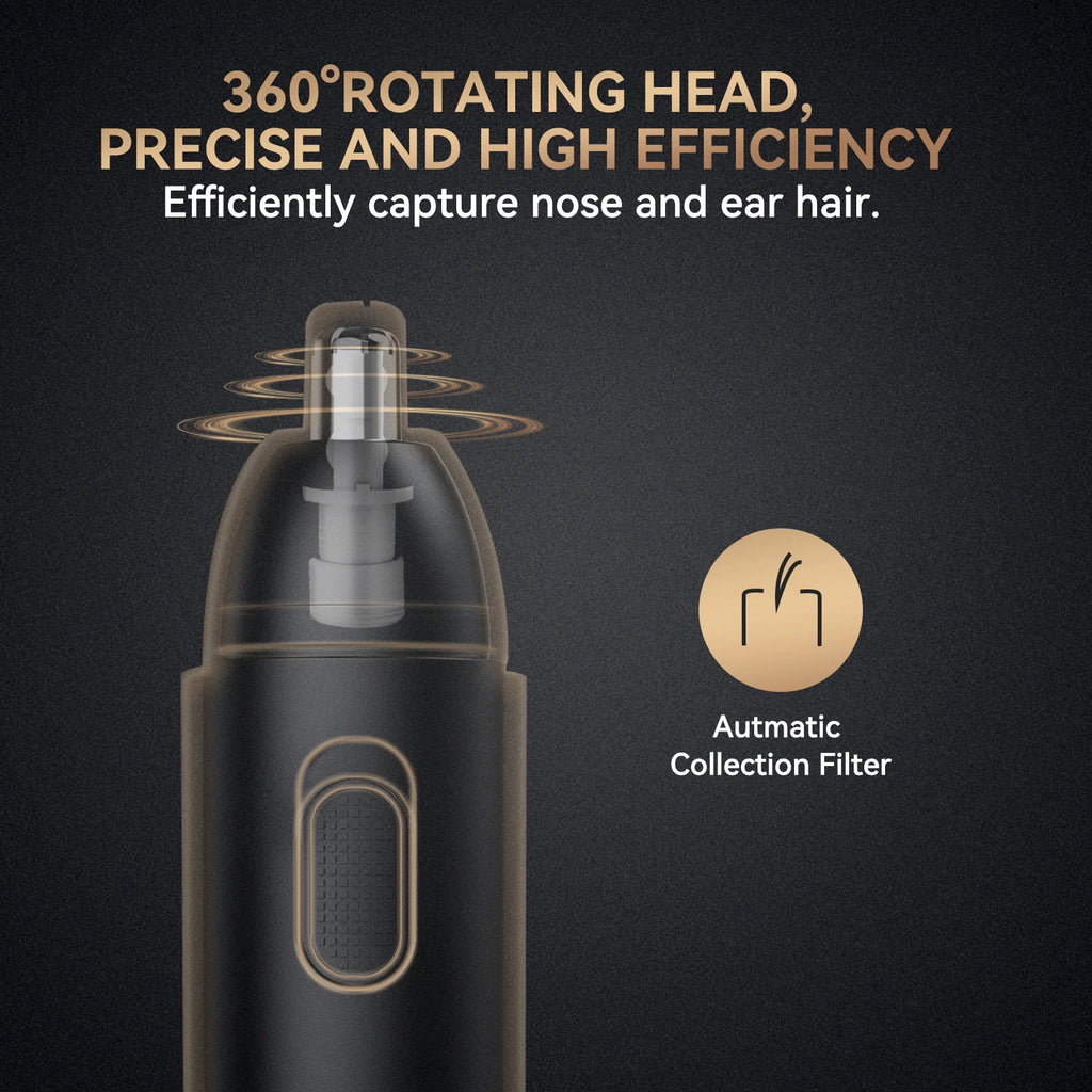 Rechargeable Nose Hair Trimmer for Men