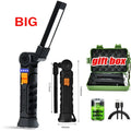 Portable COB LED Rechargeable Magnetic Work Light