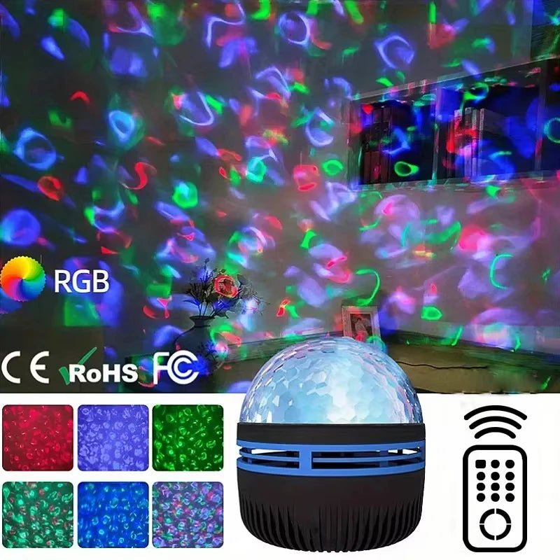 Galaxy Star Projector Night Light for Bedroom