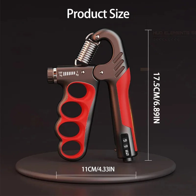 Adjustable Hand Grip Strength Trainer (5–100kg)