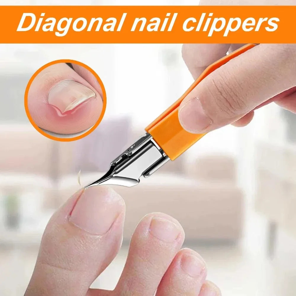 25° Slanted Edge Nail Clipper – Professional Ingrown Toenail Tool