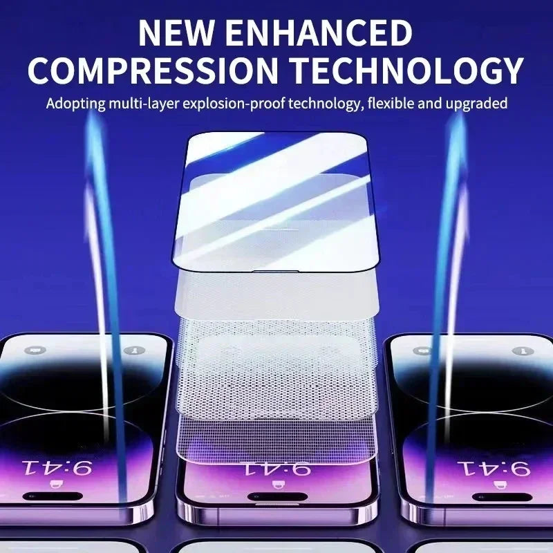 3pcs 8K Privacy Tempered Glass for iPhone