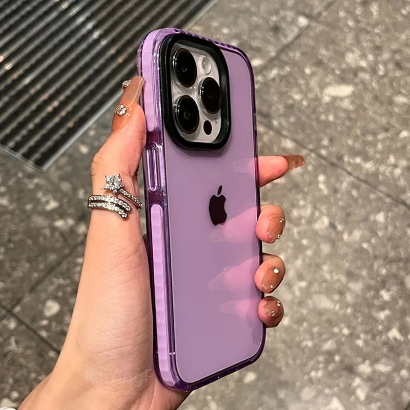 Clear Shockproof TPU iPhone Case (Transparent Protective Cover)
