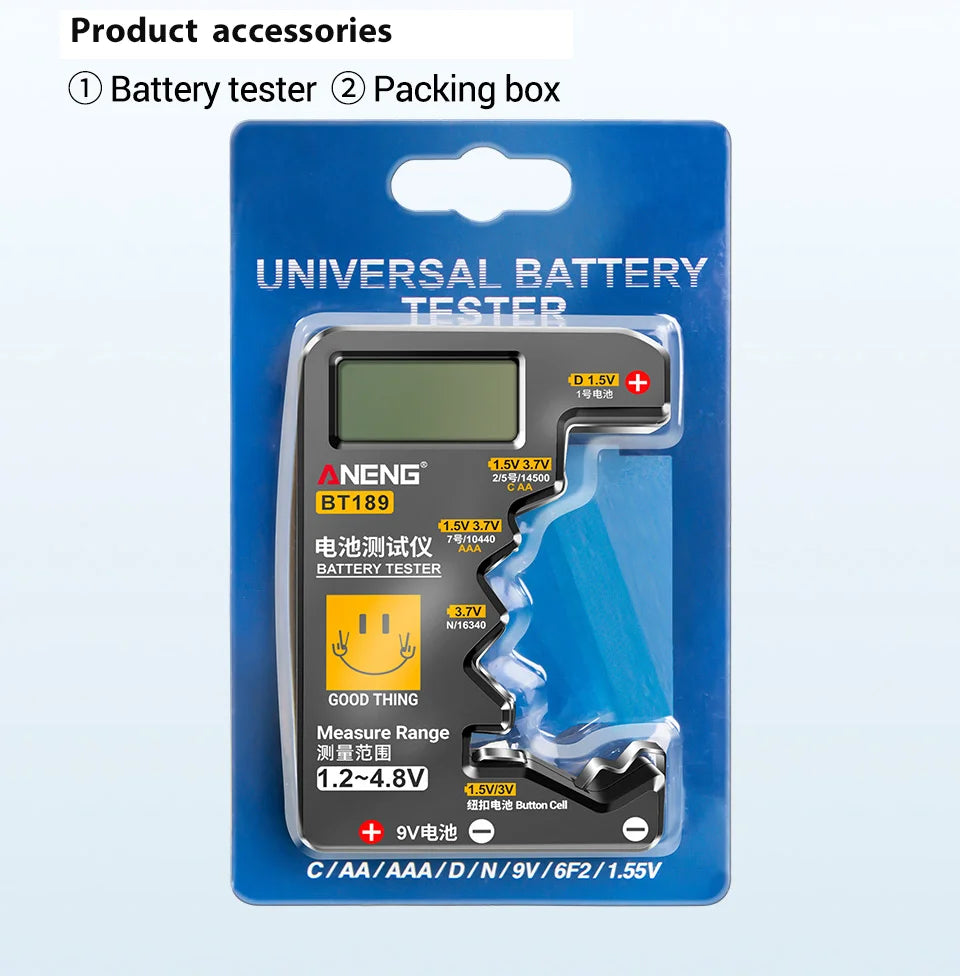 ANENG BT189 Universal Battery Tester
