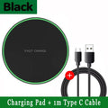 Fast Wireless Charging Pad for iPhone & Samsung