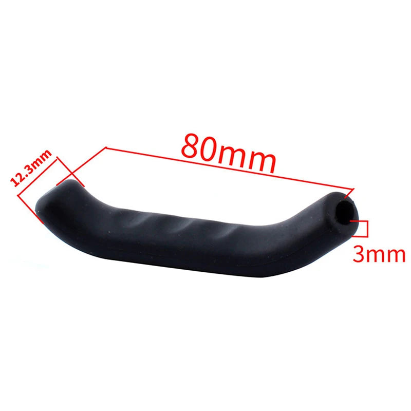 Silicone MTB Bicycle Brake Handle Grip Covers (Anti-Slip Protection)