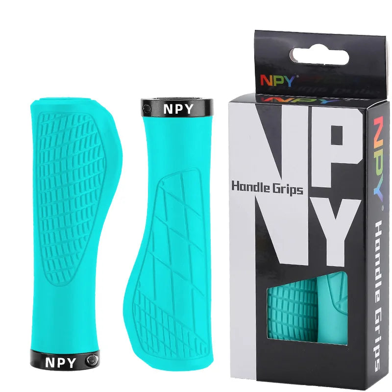 Bicycle Handlebar Lock-On Grips (MTB Soft Rubber)