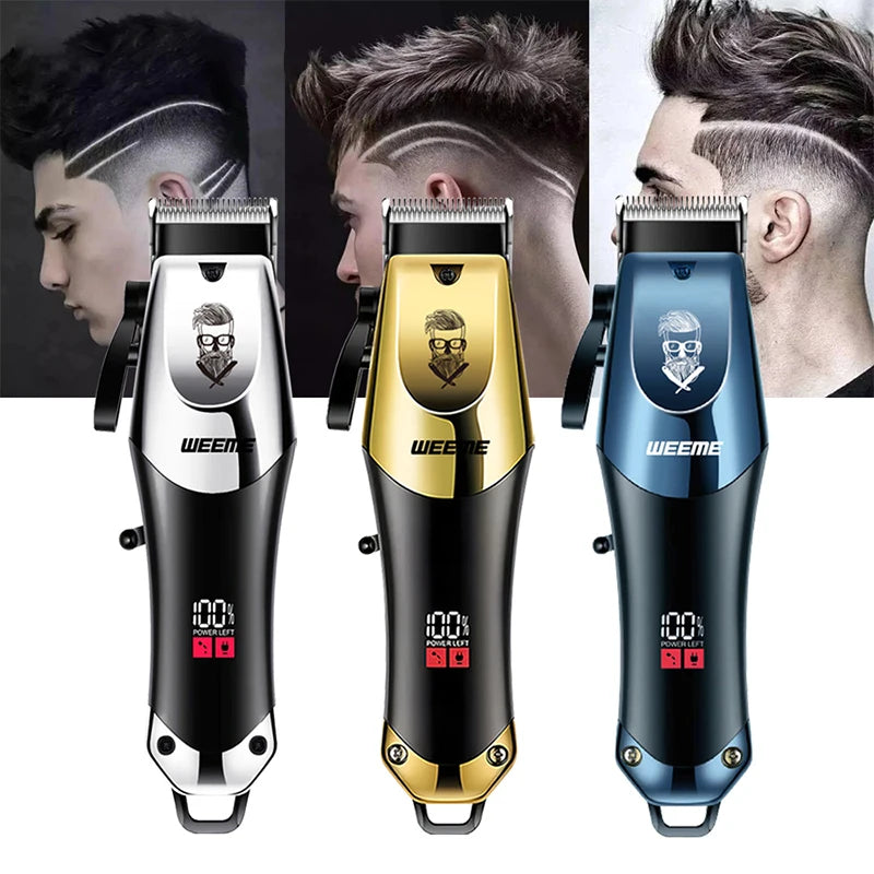 T9 Vintage Hair Clipper & Beard Trimmer Kit (Rechargeable Grooming Set)