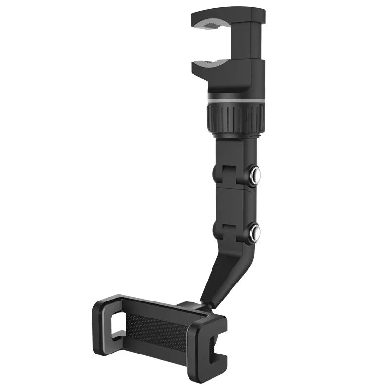 Rearview Mirror Phone Holder 360° Rotatable Car Mount Universal Smartphone Holder