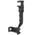 Rearview Mirror Phone Holder 360° Rotatable Car Mount Universal Smartphone Holder