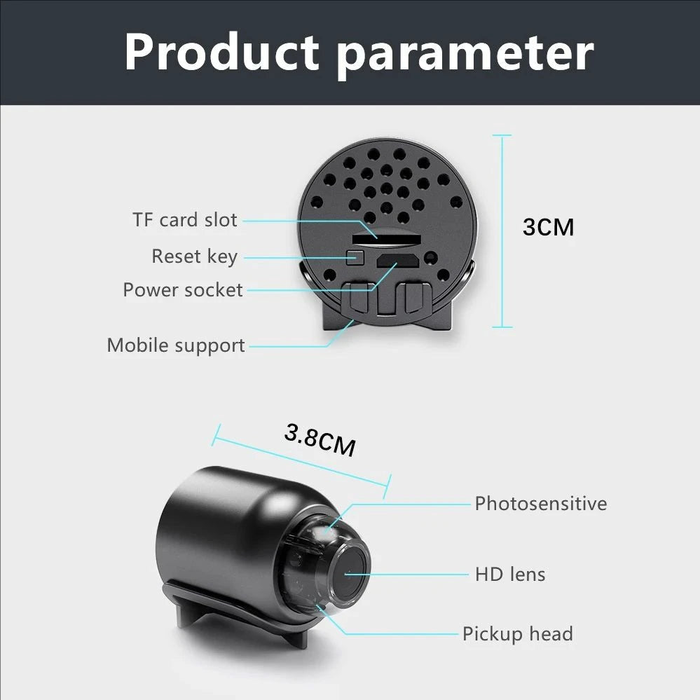 X5 Mini 1080P Wireless Security Camera