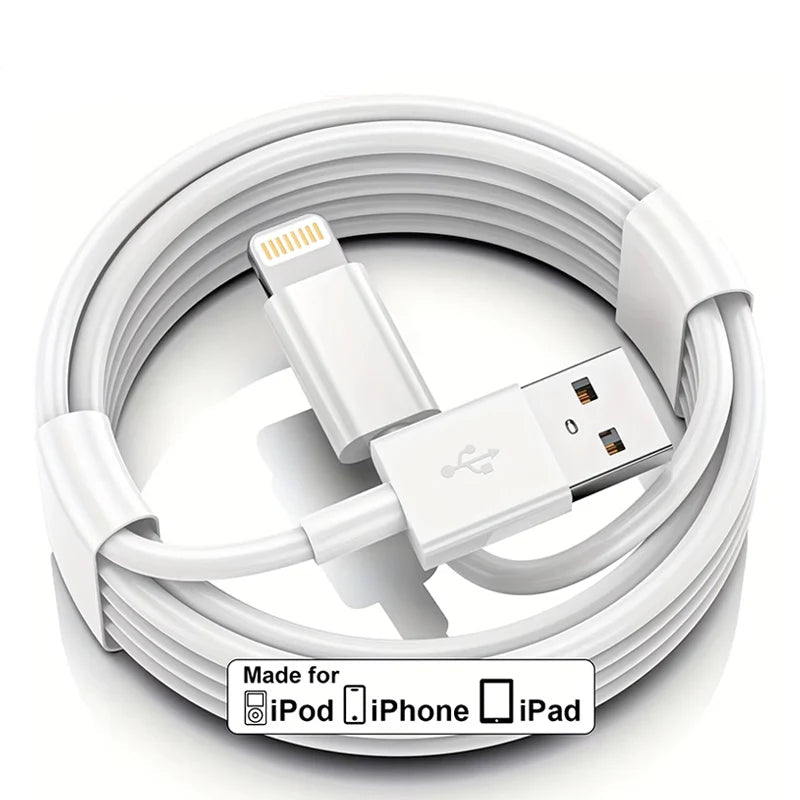 MFi Certified Lightning Charging Cable for iPhone (USB-A to Lightning)