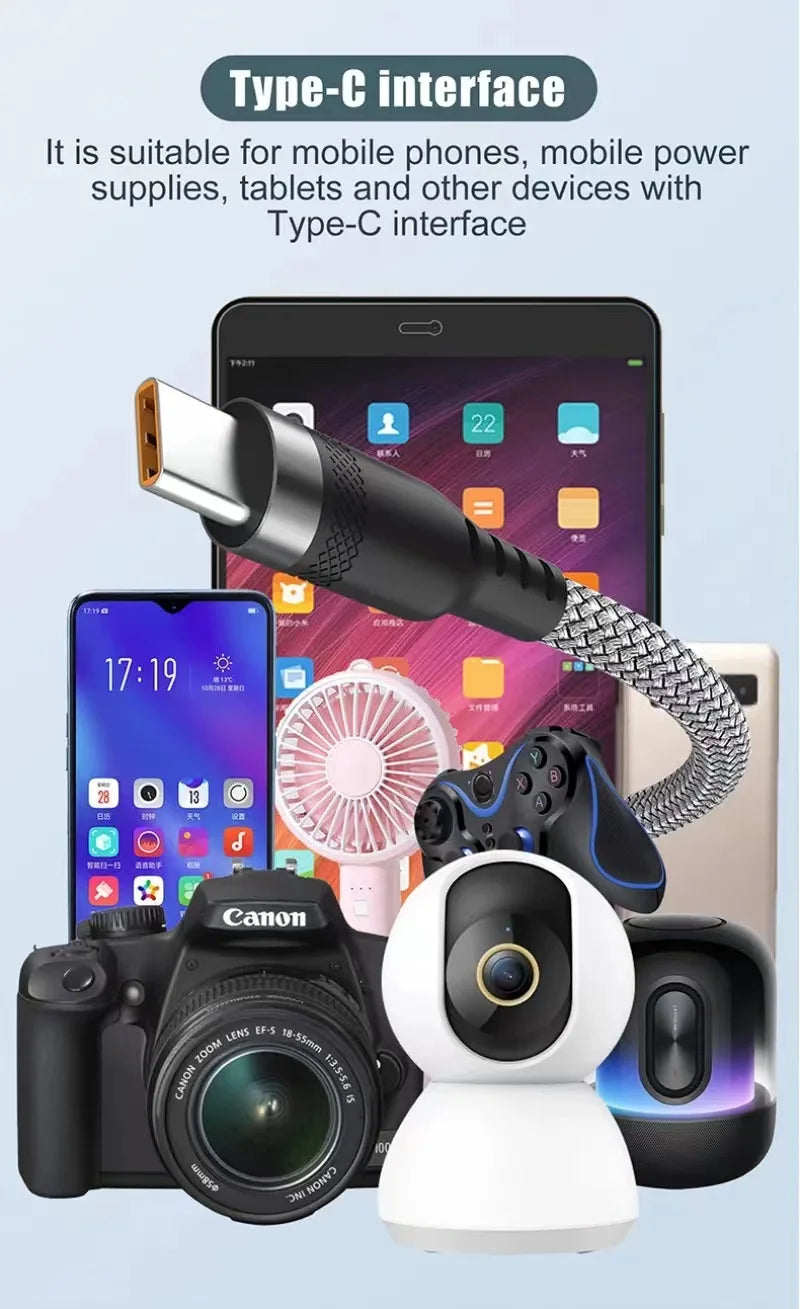 5A USB-C Super Fast Charging Cable