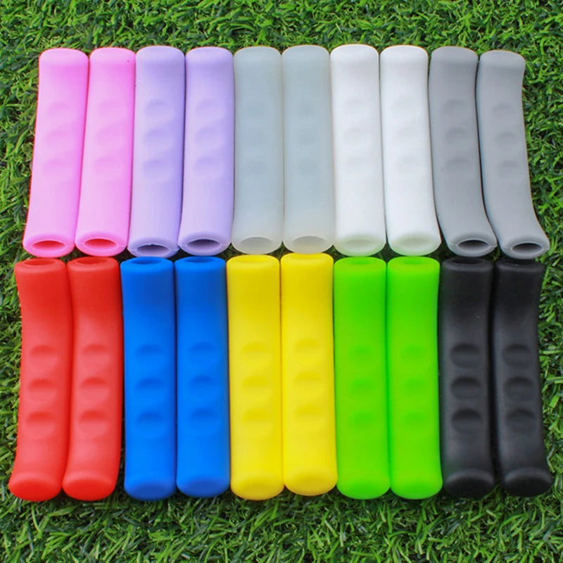 Silicone MTB Bicycle Brake Handle Grip Covers (Anti-Slip Protection)