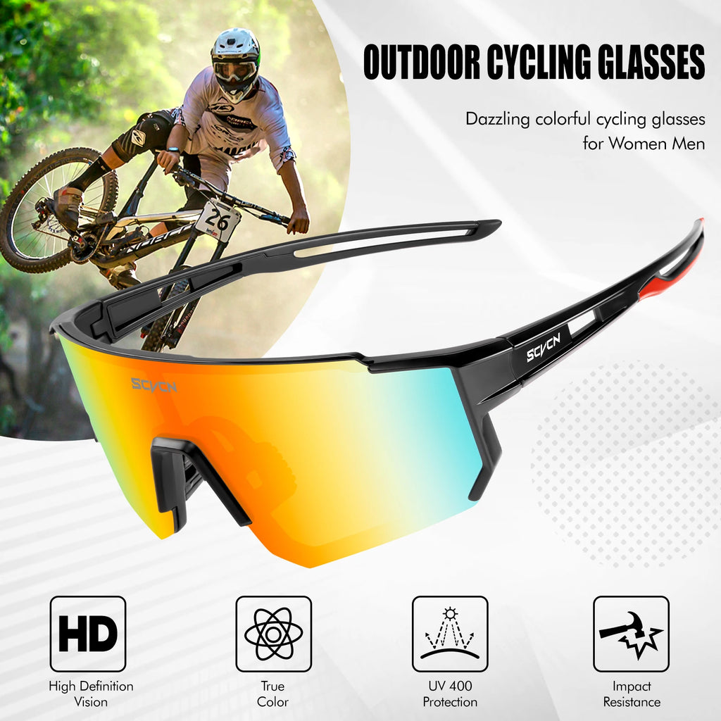 SCVCN UV400 Outdoor Cycling Sunglasses