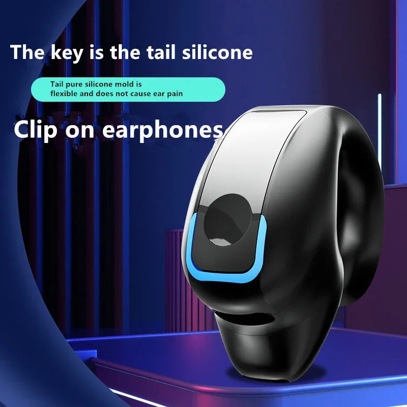 Ear Clip Wireless Bluetooth Sport Earbuds