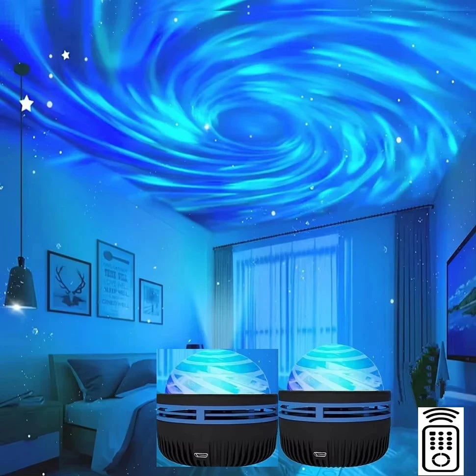 LED Galaxy Sky Projector Night Light