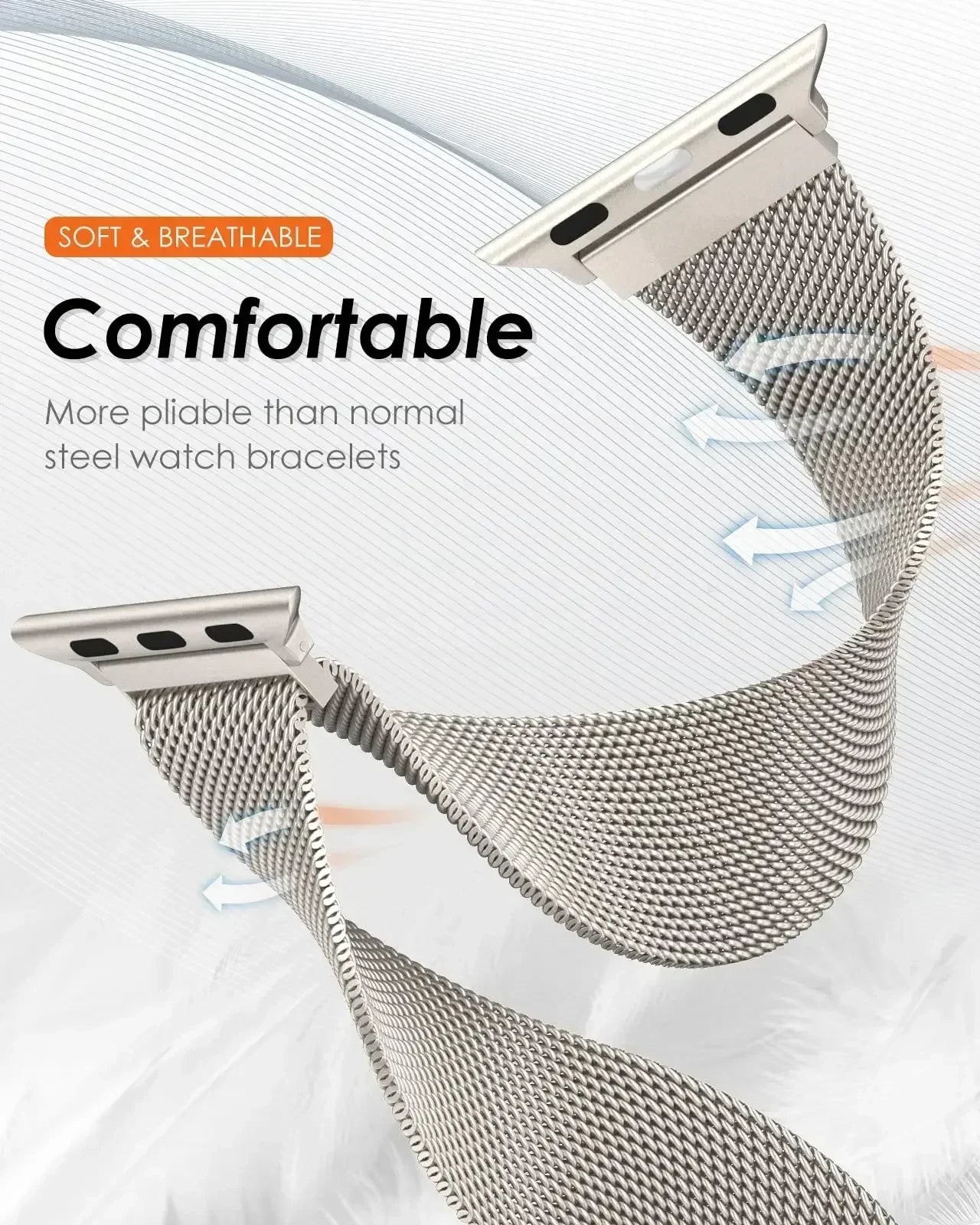 Milanese Magnetic Strap for Apple Watch
