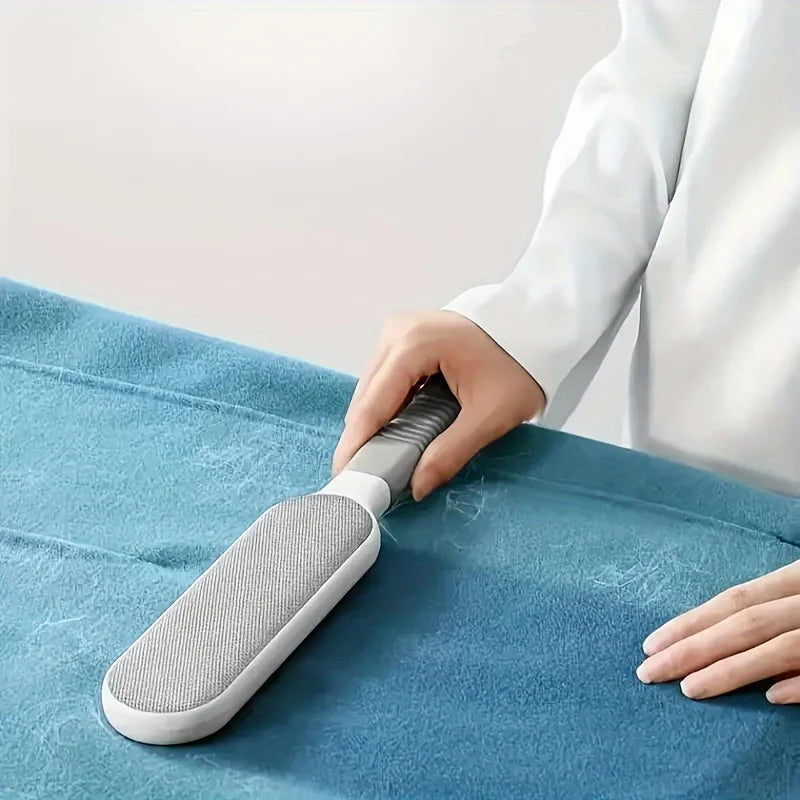 Double-Sided Pet Hair Remover Brush (Lint & Fur Cleaning Tool)