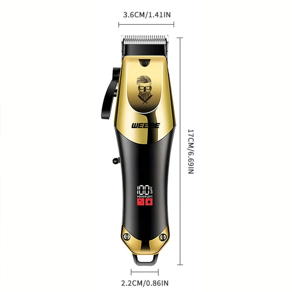 T9 Vintage Hair Clipper & Beard Trimmer Kit (Rechargeable Grooming Set)