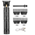 T9 Vintage Hair Clipper & Beard Trimmer Kit (Rechargeable Grooming Set)